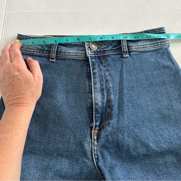 ZARA ✨ high waist wide leg jeans | Sz 6 - Picture 6 of 10